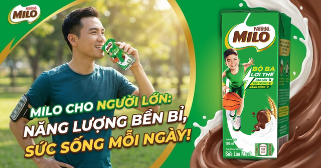 Người lớn uống sữa Milo có tốt không? Có tác dụng gì?- Ảnh 1.