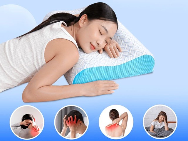 Cách sử dụng gối chống đau vai gáy phù hợp- Ảnh 3.