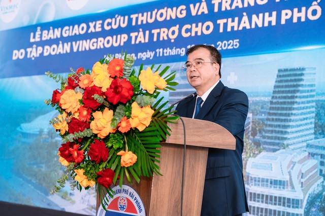 Vingroup hỗ trợ Hải Phòng chuẩn hóa hệ thống cấp cứu ngoại viện theo chuẩn quốc tế- Ảnh 2. Vingroup hỗ trợ Hải Phòng chuẩn hóa hệ thống cấp cứu ngoại viện theo chuẩn quốc tế- Ảnh 2.