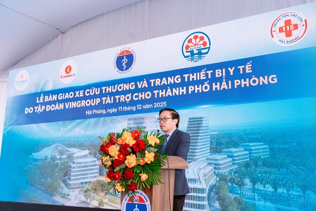 Vingroup hỗ trợ Hải Phòng chuẩn hóa hệ thống cấp cứu ngoại viện theo chuẩn quốc tế- Ảnh 3. Vingroup hỗ trợ Hải Phòng chuẩn hóa hệ thống cấp cứu ngoại viện theo chuẩn quốc tế- Ảnh 3.