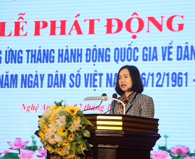 Nghệ An phát động Tháng hành động quốc gia về Dân số năm 2025- Ảnh 4.