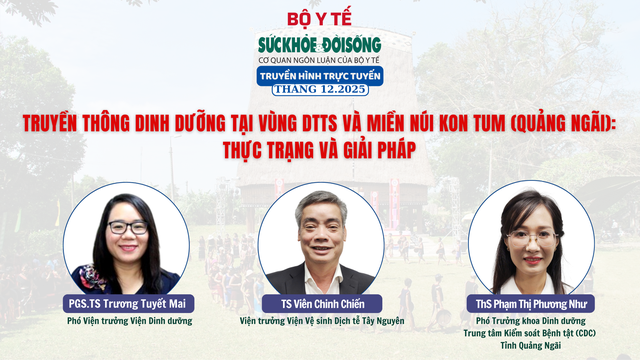 Truyền hình trực tuyến: Truyền thông dinh dưỡng tại vùng DTTS và miền núi Kon Tum (Quảng Ngãi): Thực trạng và giải pháp- Ảnh 1. Truyền hình trực tuyến: Truyền thông dinh dưỡng tại vùng DTTS và miền núi Kon Tum (Quảng Ngãi): Thực trạng và giải pháp- Ảnh 1.