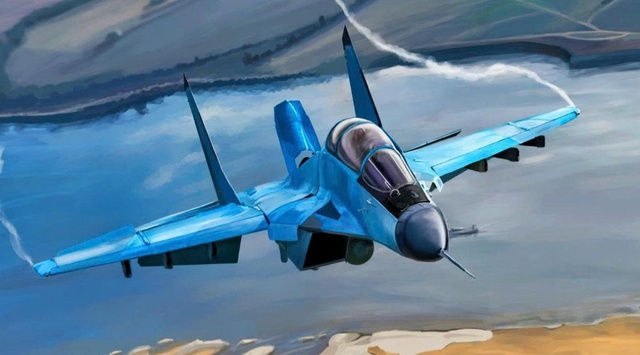'Thông điệp dang dở' từ tiêm kích MiG-35 Nga gửi tới F-35 và F-22- Ảnh 1. 'Thông điệp dang dở' từ tiêm kích MiG-35 Nga gửi tới F-35 và F-22- Ảnh 1.