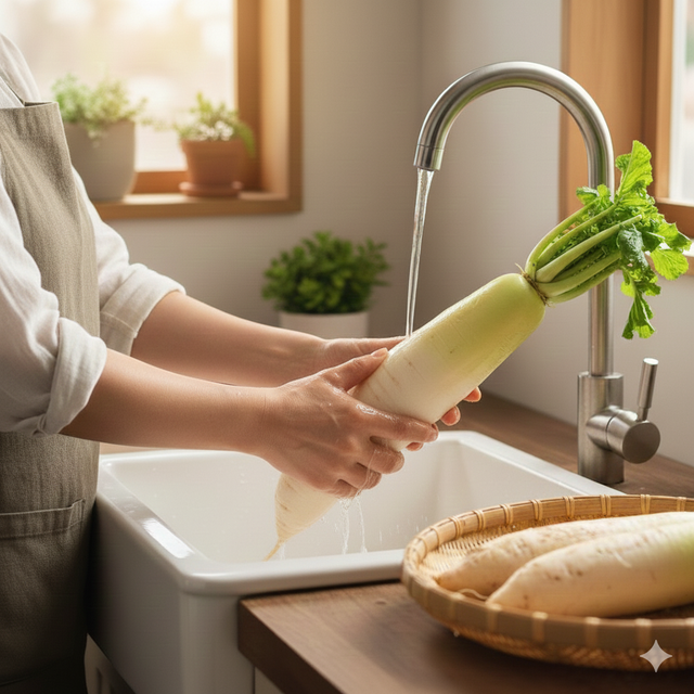 5 nhóm người nên thận trọng hoặc nên tránh ăn củ cải trắng- Ảnh 1.