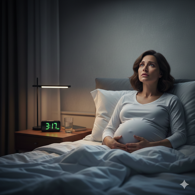 Mất ngủ khi mang thai: Bí quyết giúp mẹ bầu ngủ ngon và an toàn cho thai nhi- Ảnh 1.