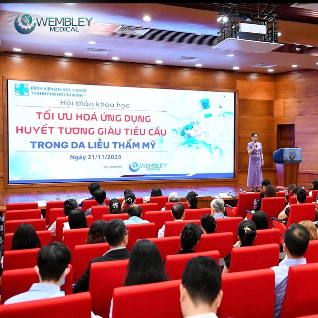 Hội thảo tối ưu hóa ứng dụng huyết tương giàu tiểu cầu trong da liễu - thẩm mỹ: Bứt phá hiệu quả trong thực hành lâm sàng- Ảnh 1.