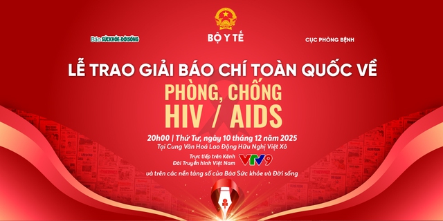 Đón chờ Lễ trao giải Báo chí toàn quốc về phòng, chống HIV/AIDS sắp diễn ra ngày 10/12 tới- Ảnh 1.