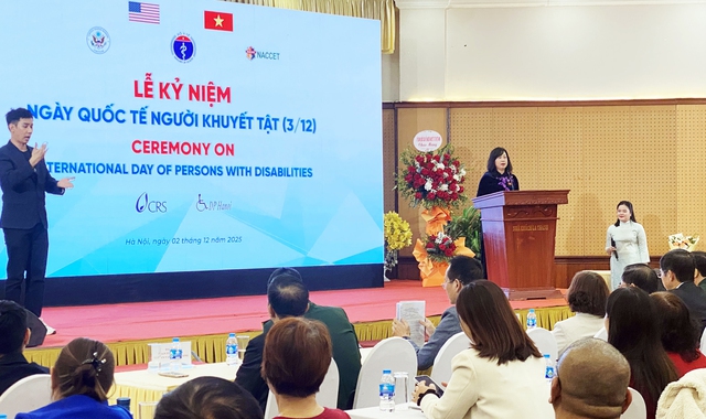 Đảng, Nhà nước luôn quan tâm đặc biệt để người khuyết tật phát huy vai trò trong xã hội- Ảnh 1.