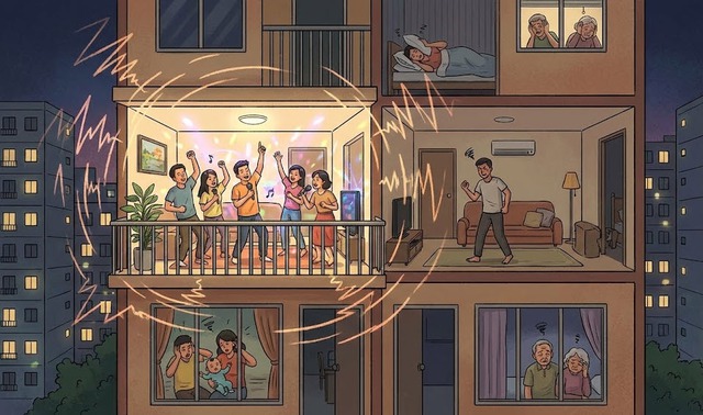 Vì sao ô nhiễm tiếng ồn ngày càng nhiều ở các khu chung cư?- Ảnh 2. Vì sao ô nhiễm tiếng ồn ngày càng nhiều ở các khu chung cư?- Ảnh 2.