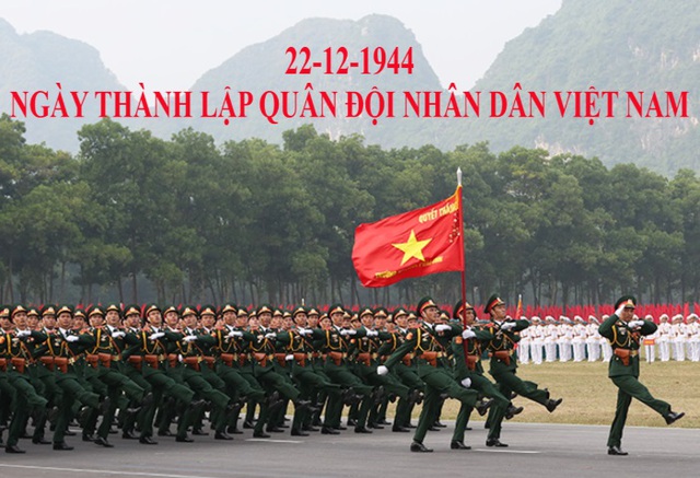 Những mẫu thiệp chúc mừng ngày Quân đội Nhân dân Việt Nam 22/12 đẹp nhất- Ảnh 1.