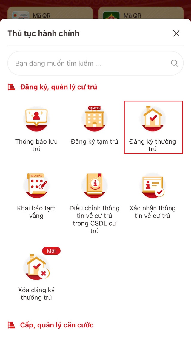 Cách đăng ký thủ tục đăng ký thông tin cư trú cho con qua VNeID - Ảnh 1.
