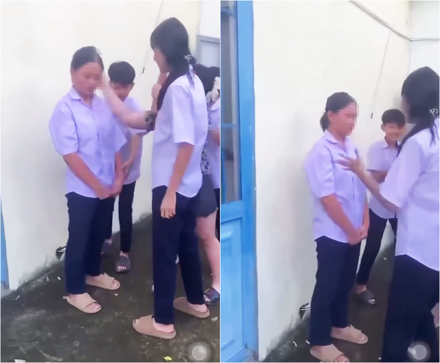 Phẫn nộ clip nữ sinh lớp 8 ở Đà Nẵng bị bạn đánh hội đồng- Ảnh 1.