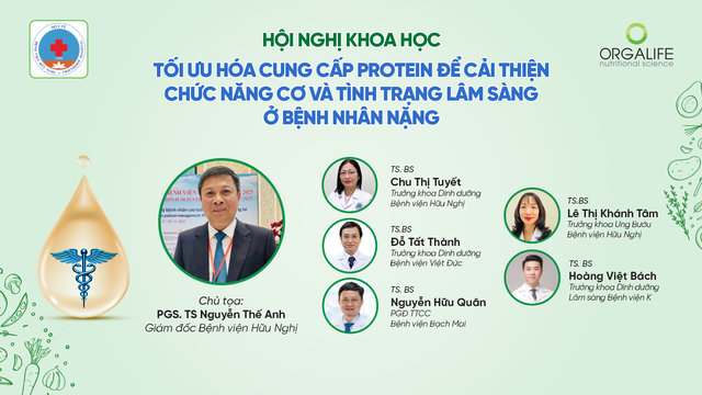 Quy tụ dàn chuyên gia từ các bệnh viện lớn tại Hội nghị Khoa học về Protein và Dinh dưỡng lâm sàng- Ảnh 2.