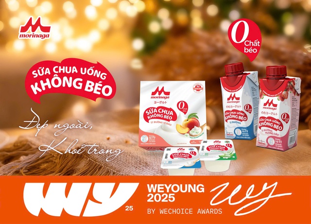Sữa chua 0 béo Morinaga đồng hành cùng WeYoung 2025: 'Tự Tin Tỏa Sáng'- Ảnh 2.