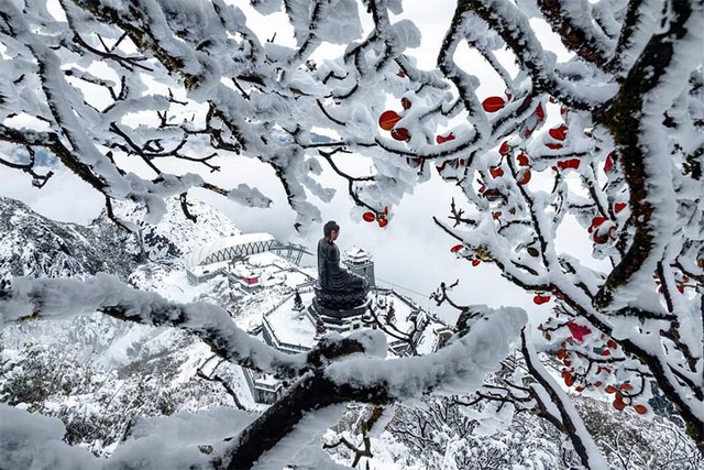 Khách du lịch có thể 'săn tuyết' vào dịp nghỉ Tết Dương lịch- Ảnh 1.