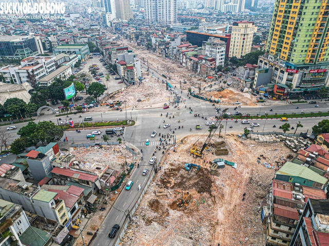 Diện mạo Vành đai 1 sau khi phá dỡ loạt công trình lớn- Ảnh 8. Diện mạo Vành đai 1 sau khi phá dỡ loạt công trình lớn- Ảnh 8.