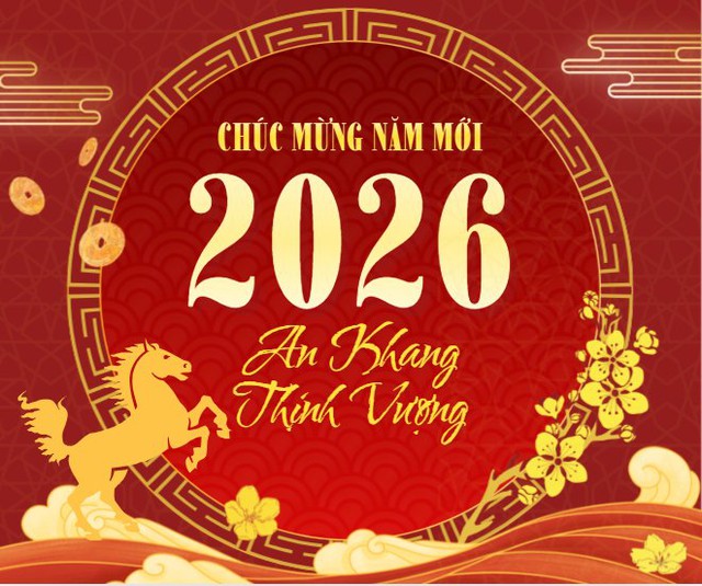 Những lời chúc năm mới 2026 hay và ý nghĩa nhất- Ảnh 1. Những lời chúc năm mới 2026 hay và ý nghĩa nhất- Ảnh 1.