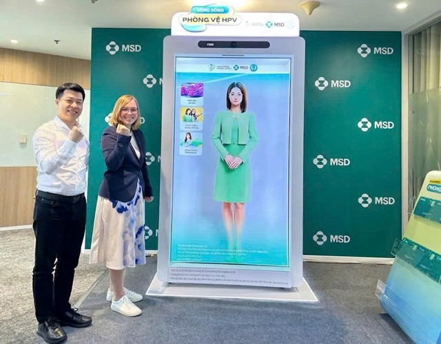 MSD Việt Nam tiên phong ứng dụng Công nghệ Hologram 3D và AI nâng cao nhận thức dự phòng HPV- Ảnh 2. MSD Việt Nam tiên phong ứng dụng Công nghệ Hologram 3D và AI nâng cao nhận thức dự phòng HPV- Ảnh 2.