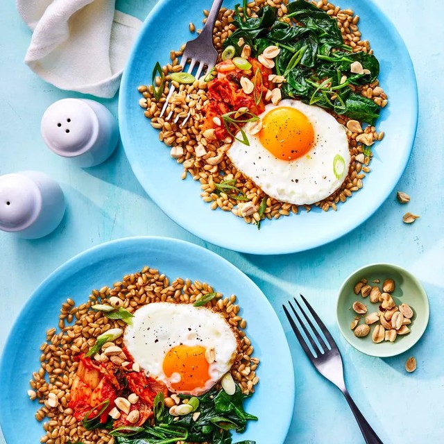 4 bữa sáng giàu protein và chất xơ, dễ tiêu hóa giúp tuổi già khỏe mạnh- Ảnh 2. 4 bữa sáng giàu protein và chất xơ, dễ tiêu hóa giúp tuổi già khỏe mạnh- Ảnh 2.