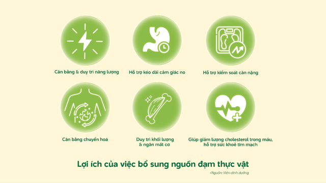 Cân bằng đạm động vật và thực vật để duy trì sức khỏe- Ảnh 1. Cân bằng đạm động vật và thực vật để duy trì sức khỏe- Ảnh 1.