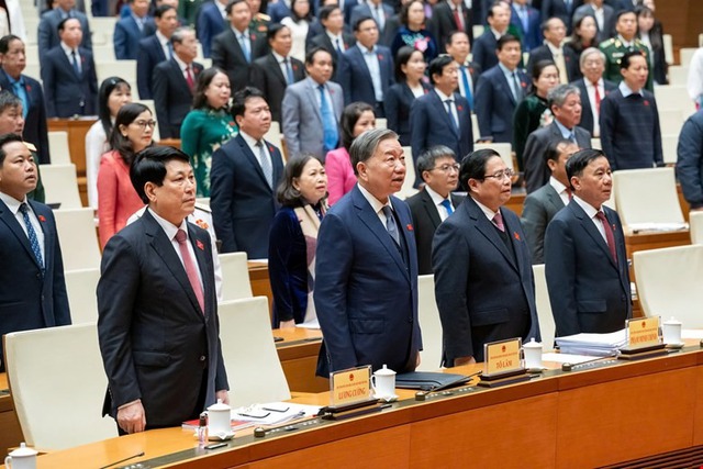 'Kỳ họp bất thường lần thứ 9 quyết định nhiều vấn đề cấp bách phục vụ cuộc cách mạng sắp xếp, tinh gọn'- Ảnh 2.