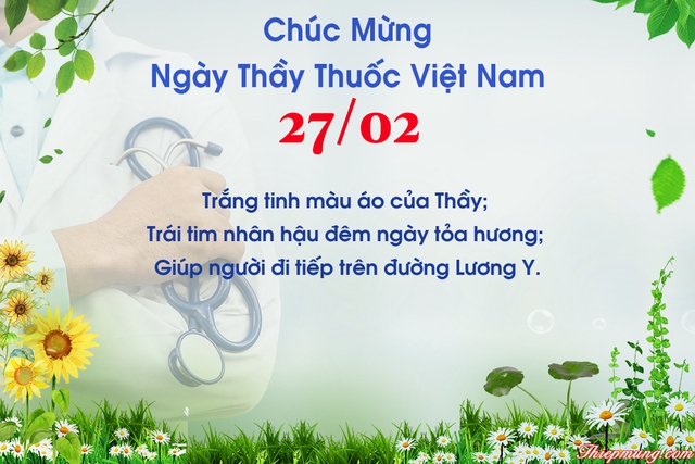 Những mẫu thiệp chúc mừng ngày Thầy thuốc Việt Nam 27/2 đẹp nhất- Ảnh 36.