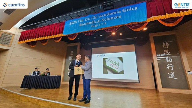 GENTIS báo cáo tại Hội nghị Y sinh học Tzu Chi - Academia Sinica lần thứ 7- Ảnh 3.