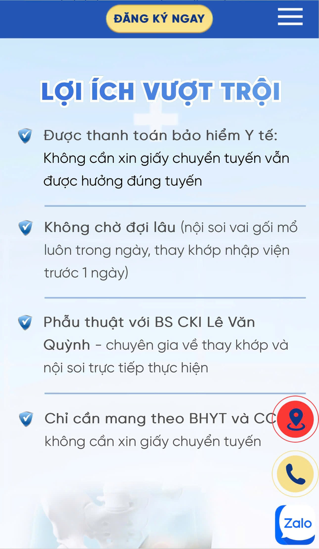 Chi phí mổ dây chằng chéo trước mới cập nhật- Ảnh 2.