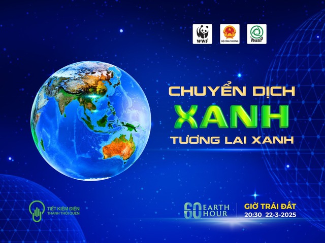 EVN kêu gọi hưởng ứng Giờ Trái đất 2025: Tiết kiệm điện - Chuyển dịch xanh tương lai xanh
- Ảnh 1.