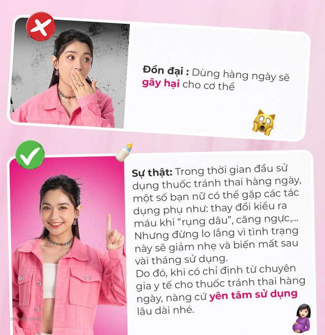 'Giải oan' 4 tin đồn về thuốc tránh thai hàng ngày, cho nàng yên tâm- Ảnh 1.