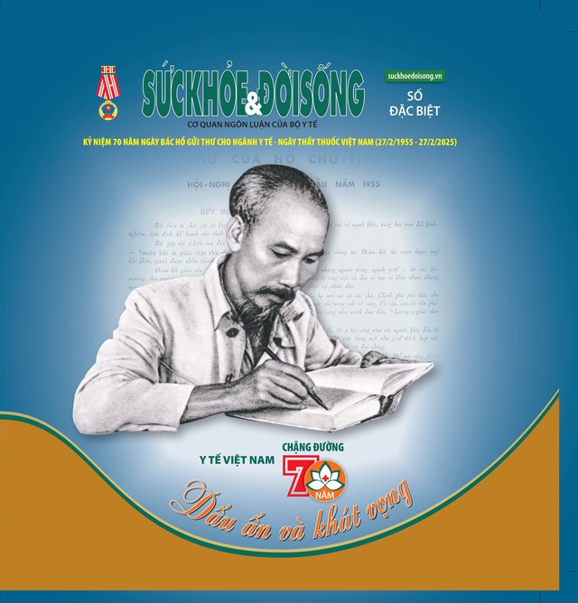 Báo SK&ĐS ra mắt ấn phẩm đặc biệt kỷ niệm 70 năm Ngày Thầy thuốc Việt Nam- Ảnh 1.