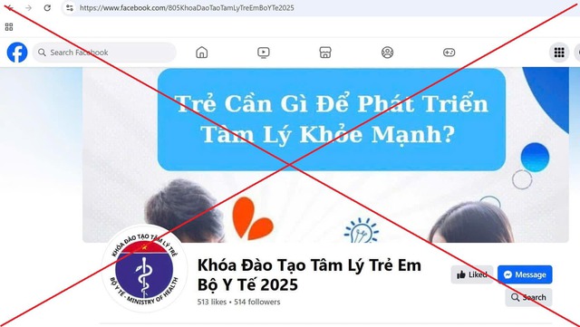 Cảnh báo Fanpage giả mạo thông tin Bộ Y tế- Ảnh 1.