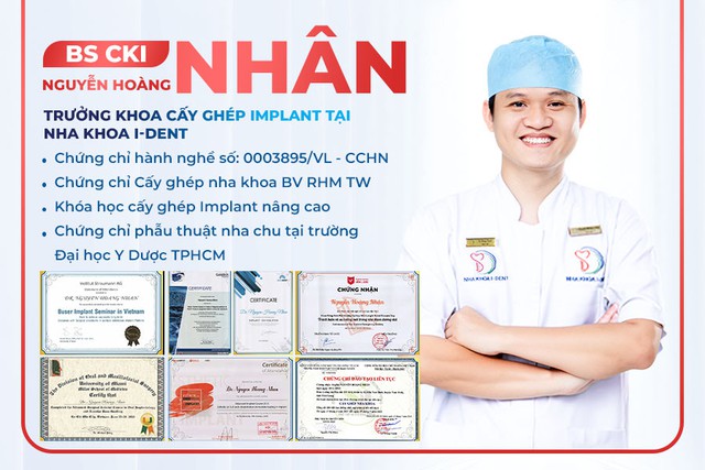 Cùng BS.CKI Nguyễn Hoàng Nhân cấy ghép Implant an toàn, không đau- Ảnh 1.