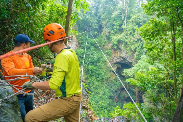 Có gì trong hố sụt mang tên Ác Mộng tại Vườn Quốc gia Phong Nha - Kẻ Bàng- Ảnh 10.