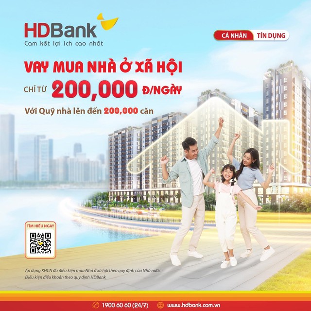 Dễ dàng mua nhà ở xã hội – Trả góp chỉ 200.000 đồng /ngày cùng HDBank- Ảnh 2. Dễ dàng mua nhà ở xã hội – Trả góp chỉ 200.000 đồng /ngày cùng HDBank- Ảnh 2.