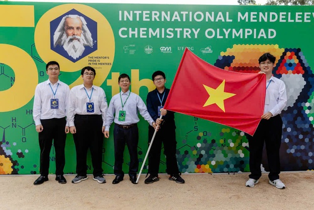 Việt Nam giành trọn huy chương tại 'Kỳ thi Hóa học khó nhất hành tinh'- Ảnh 1. Việt Nam giành trọn huy chương tại 'Kỳ thi Hóa học khó nhất hành tinh'- Ảnh 1.