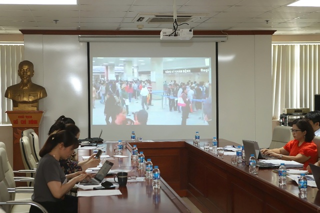 Hội đồng Giám khảo tổng hợp kết quả chấm điểm Cuộc thi 'Cơ sở Y tế Xanh - Sạch - Đẹp' lần thứ I- Ảnh 3. Hội đồng Giám khảo tổng hợp kết quả chấm điểm Cuộc thi 'Cơ sở Y tế Xanh - Sạch - Đẹp' lần thứ I- Ảnh 3.