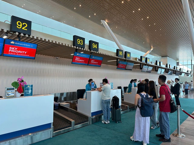 Vietnam Airlines chuyển toàn bộ chuyến bay nội địa sang nhà ga T3- Ảnh 1. Vietnam Airlines chuyển toàn bộ chuyến bay nội địa sang nhà ga T3- Ảnh 1.