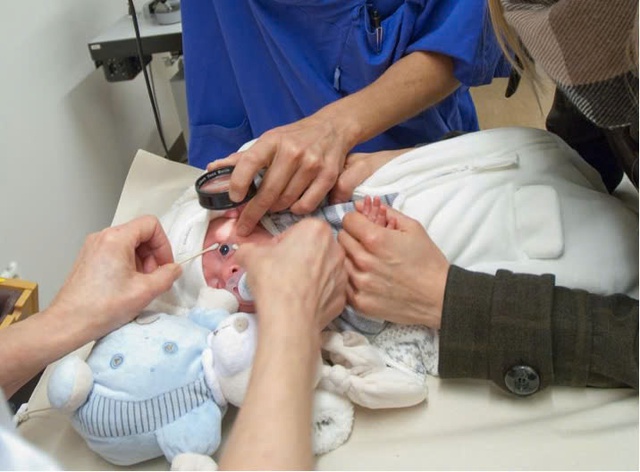 Bệnh lý võng mạc trẻ sinh non có thể gây mù lòa nếu không được điều trị kịp thời- Ảnh 1.