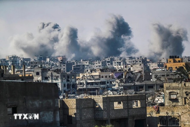 Israel phát động chiến dịch tấn công quy mô lớn vào Dải Gaza- Ảnh 1. Israel phát động chiến dịch tấn công quy mô lớn vào Dải Gaza- Ảnh 1.