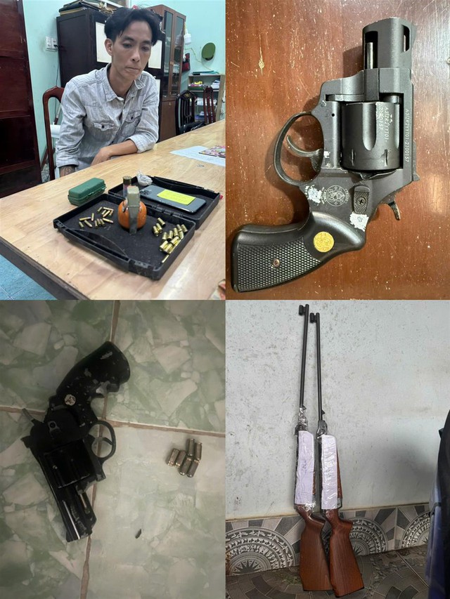 Triệt phá ổ nhóm tội phạm cực kỳ nguy hiểm do Nguyễn Công Huân cầm đầu
- Ảnh 2. Triệt phá ổ nhóm tội phạm cực kỳ nguy hiểm do Nguyễn Công Huân cầm đầu
- Ảnh 2.