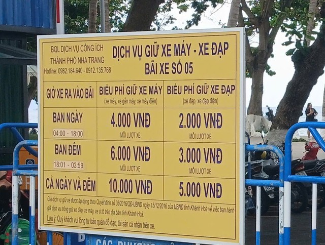 Bất cập về giờ giấc, các điểm giữ xe ở tuyến đường ven biển Nha Trang điều chỉnh thế nào?- Ảnh 2. Bất cập về giờ giấc, các điểm giữ xe ở tuyến đường ven biển Nha Trang điều chỉnh thế nào?- Ảnh 2.