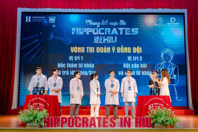 Sân chơi học thuật Hippocrates: Sinh viên khối sức khỏe thử lửa nghề- Ảnh 2. Sân chơi học thuật Hippocrates: Sinh viên khối sức khỏe thử lửa nghề- Ảnh 2.