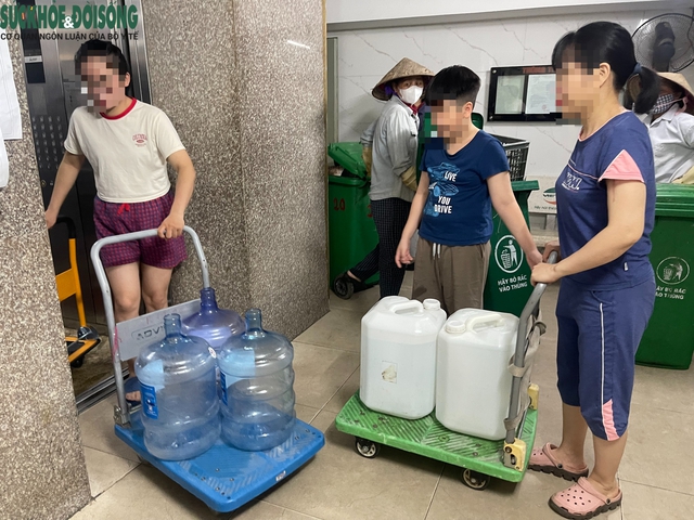 Hà Nội: Cư dân bất an về nước sinh hoạt tại chung cư SDU- Ảnh 5. Hà Nội: Cư dân bất an về nước sinh hoạt tại chung cư SDU- Ảnh 5.