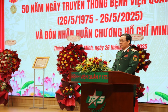 Bệnh viện Quân y 175 vinh dự đón nhận Huân chương Hồ Chí Minh- Ảnh 1.