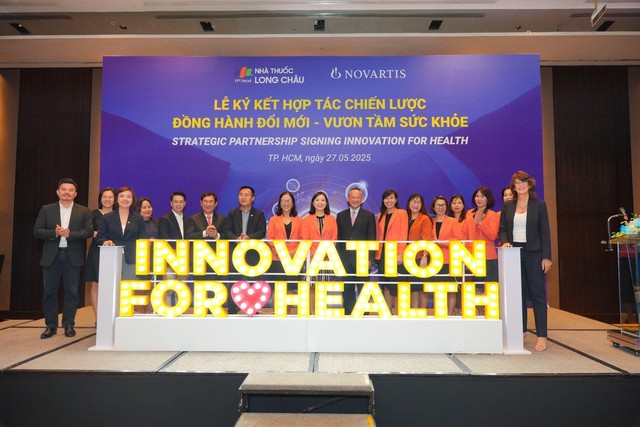 Nhà thuốc Long Châu và Novartis hợp tác đưa các giải pháp điều trị tiên tiến đến với người Việt- Ảnh 1. Nhà thuốc Long Châu và Novartis hợp tác đưa các giải pháp điều trị tiên tiến đến với người Việt- Ảnh 1.