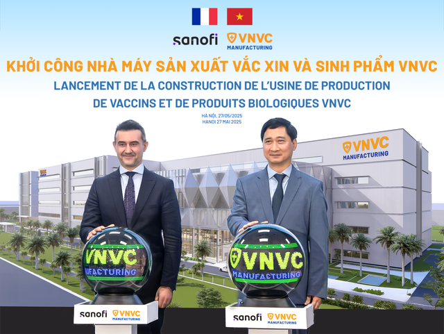 VNVC khởi công Nhà máy Vaccine và Sinh phẩm, hướng đến cung ứng toàn cầu- Ảnh 1. VNVC khởi công Nhà máy Vaccine và Sinh phẩm, hướng đến cung ứng toàn cầu- Ảnh 1.