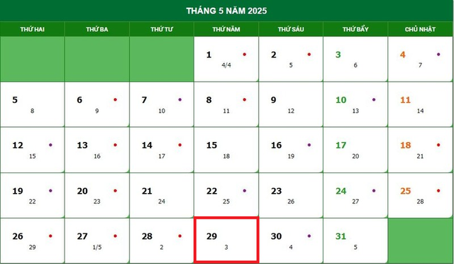 Lịch âm 29/5 - Âm lịch hôm nay 29/5 - Lịch vạn niên ngày 29/5/2025- Ảnh 1. Lịch âm 29/5 - Âm lịch hôm nay 29/5 - Lịch vạn niên ngày 29/5/2025- Ảnh 1.