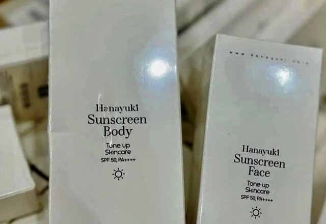 Khởi tố vụ án hình sự 'sản xuất, buôn bán hàng giả' xảy ra tại Công ty sản xuất kem chống nắng Hanayuki- Ảnh 1.