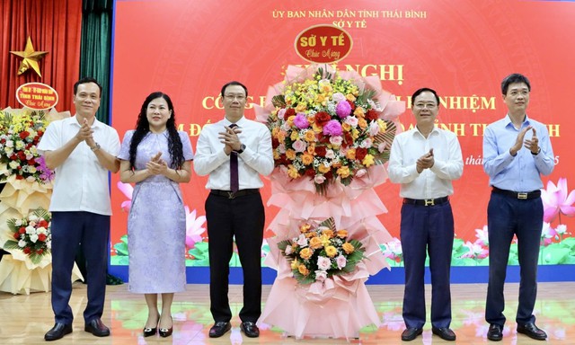 Bệnh viện Đa khoa tỉnh Thái Bình có tân giám đốc- Ảnh 1. Bệnh viện Đa khoa tỉnh Thái Bình có tân giám đốc- Ảnh 1.